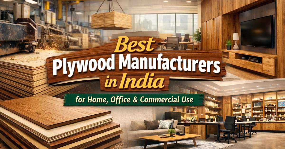 Best Plywood Manufacturers in India for Home, Office & Commercial Use