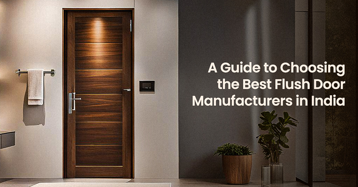 A Guide to Choosing the Best Flush Door Manufacturers in India
