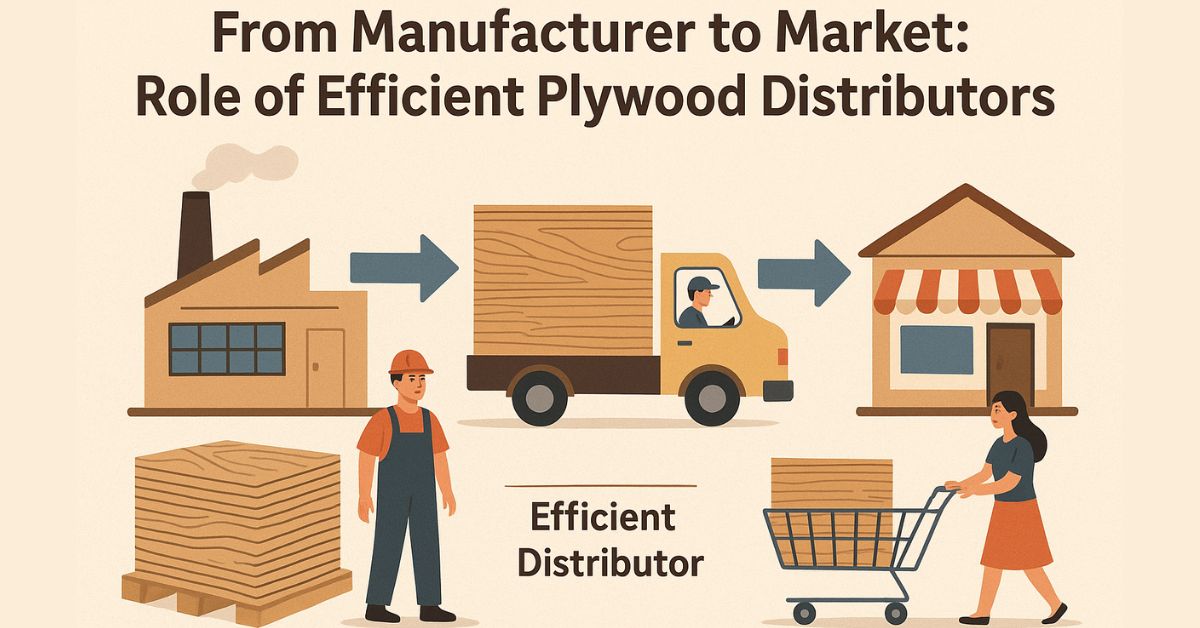 From Manufacturer to Market: Role of Efficient Plywood Distributors