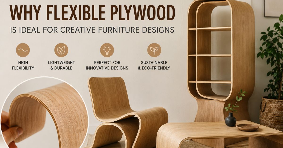 Why Flexible Plywood Is Ideal for Creative Furniture Designs