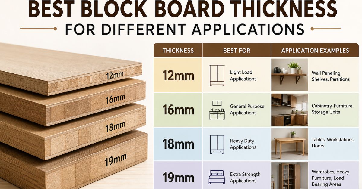 Block Board Manufacturer in India